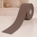 Плинтус коричневый 6х1000
